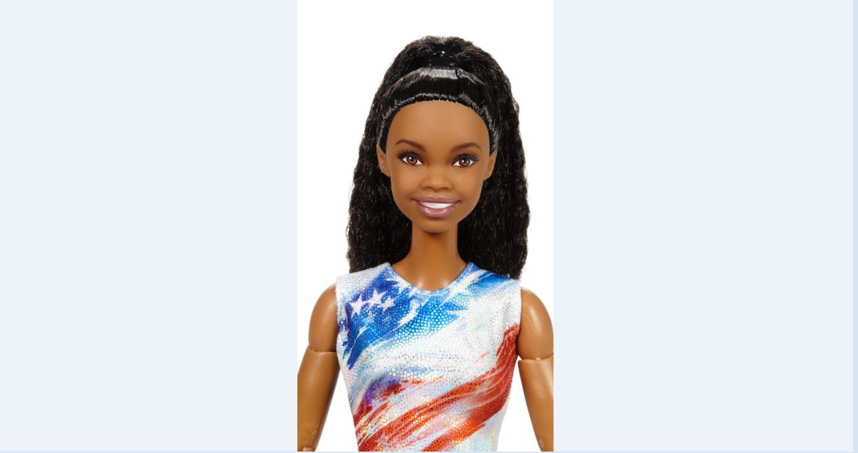 Gabby Douglas gets a superhero gymnast Barbie khou